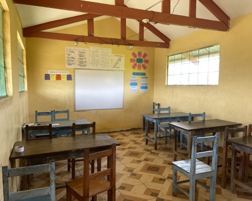 Construcción de 2 Aulas E.U 